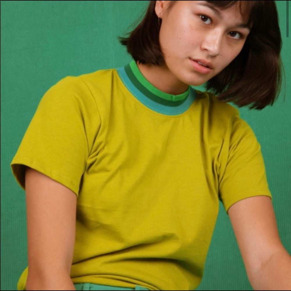 Big Bud Press Knitted Mock Neck Tee